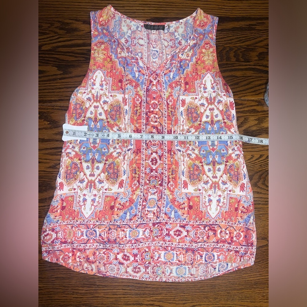 Colorful patterned tank - Picture 7 of 8